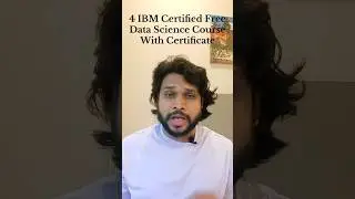 4 IBM Certified Data Science Course with Certificate 