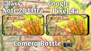 Samsung Galaxy Note 20 Ultra vs Google Pixel 4a Camera Test Comparison