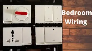 How to installing Switch board s in Bedroom || Bedroom Wiring |Basic Electrical Works ||Malayalam