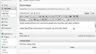 Create the FanPage in WordPress and add it to Facebook