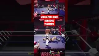 A Good Back & Forth. #wwe2k24 #wwe #vcwcapitalchaos #viralchampionshipwrestling #ps4