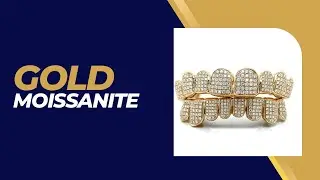 Gold Moissanite Grillz Are Blowin' Up in 2024!