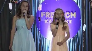 День Рождение MuZa Production by Valevskay, Настя&Даша Герасимчук Намалюю тобi зорi