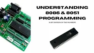 8086 Assembly Language: Division of Two 16-Bit Numbers Using MASM