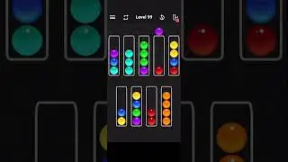 Ball Sort Color Water Puzzle LEVEL99