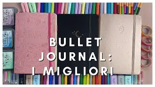 BULLET JOURNAL COSA COMPRARE? I miei MUST HAVE - Bullet Journal ITA