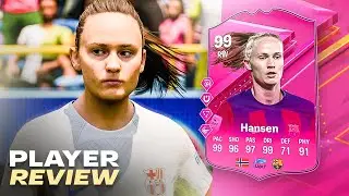 WTF!! 🤩 99 FUTTIES HANSEN PLAYER REVIEW l FC 24 ULTIMATE TEAM