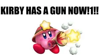 KIRBY WITH GUN