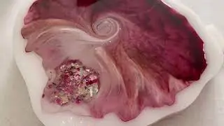 #462 DE: WUNDERSCHÖNE Effekte in Pink Sea Shell Technik | #epoxidharz