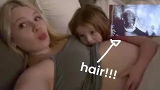 30 weeks pregnant update + ultrasound! baby is already 4 pounds with hair!!