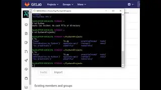 Git Basic`s HOW TO clone || Push || Pull project, Using Gitbash, Pycharm Projects.