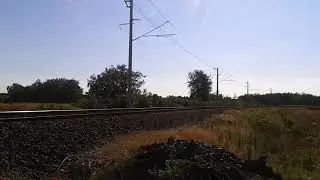 GySEV 471 004 IC925-tel robog Csorna felé.