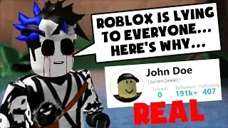 THE GHOST SAYS ROBLOX IS LYING TO US ABOUT JOHN DOE.. | Roblox Prison Life