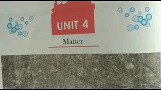Third standard student telling about matter