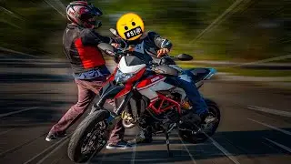 DUCATI HYPERMOTARD 821 SP - La PROVA DECISIVA !!! 😈