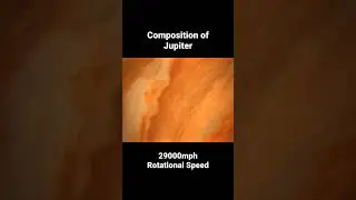 What is Jupiter planet made up of and why it's rotational speed is 29000mph #shorts #facts #space