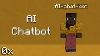 AI Chat Bot in Minecraft using Mineflayer in Python [8]