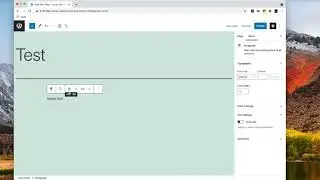 Hiding or showing sidebar areas in Gutenberg (WordPress Block Editor)