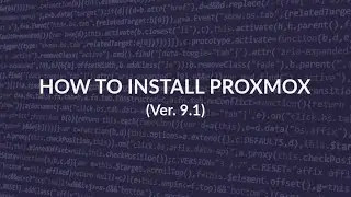 How To Install Proxmox 9.1