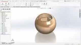 SOLİDWORKS DERS -06 3 Kati Model Ic Bosaltma