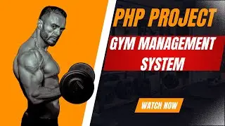 GYM MANAGEMENT SYSTEM PROJECT IN PHP & MySQL
