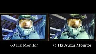 75 Hz vs 60 Hz Monitors Big Difference? (Auzai M215BH Review)