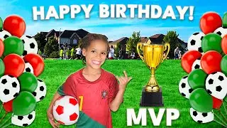 Our Son Played Like Ronaldo On His Birthday!