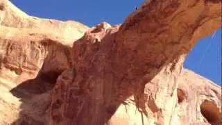World's Largest Rope Swing - Corona Arch