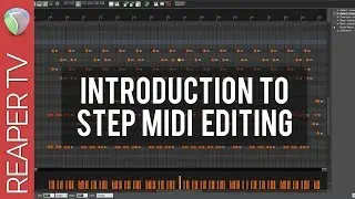 Midi Step Recording in Reaper DAW