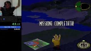 Missione 15 - Operazione Bordeaux - 0:43.17 [WR] [Hogs of War] [Speedrun]