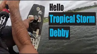 Kiteboarding Tropical Storm Debby