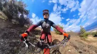 First ride in bike park - Golden Dust Bike park!
