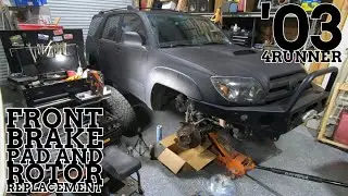 Smooth Stops Ahead: '03 4Runner Brake Pad and Rotor Replacement Guide