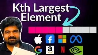 Kth Largest Element in an Array: 215 - meta interview question