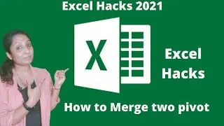 How to merge two pivot, How to merge two sheet in one pivot