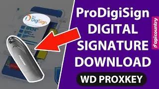Download ProDigiSign DSC into Proxkey Watchdata USB Token - Apicountry.com