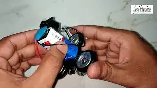 how to make Fidget spinner with DC motor generate high speed at home