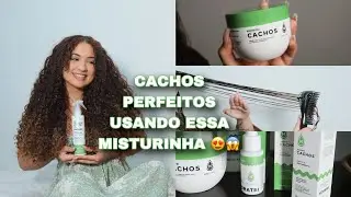 MINHA ROTINA CAPILAR + MISTURINHA PERFEITA PARA CACHOS 😱💗