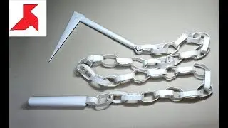 DIY ⛓️ How to make KUSARIGAMU from A4 paper