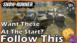 BEST SNOWRUNNER START IN 2023