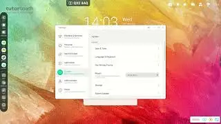 tutortouch Interactive 4K panels   Pen writing priority