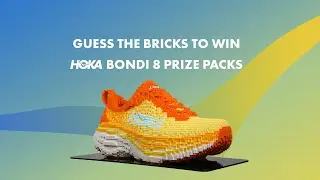 HOKA Bondi 8 Lego - Guess The Bricks