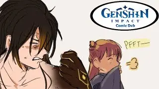 "A Kiss" [Genshin Impact Comic Dub] Ft. RedVelvetVA