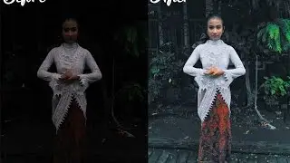 Tutorial Edit Foto Gelap Menjadi Terang Dengan Snapseed