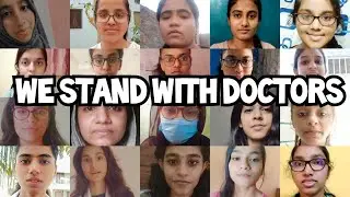 WE STAND WITH DOCTORS Ft 2020 batch girls of KIMS KOPPAL | Happy Harshita