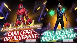 CUMA 5 MENIT LANGSUNG DAPET BLUEPRINT GRATIS KODE MAP CRAFTLAND AUTO BOOYAH  REVIEW BUNDLE SERPENT F