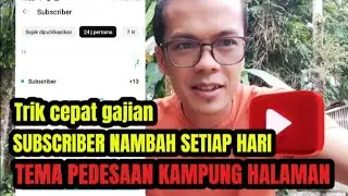 CARA CEPAT GAJIAN DI YOUTUBE SETIAP BULANNYA#tutorialyoutube #caracepatgajiandiyoutube