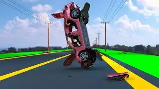 3ds Max car destruction showreel