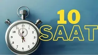 Reklamsız Kronometre 10 saat Geri Sayım ⏲️⏳