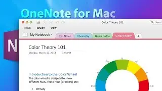 Microsoft OneNote for Mac Demo 